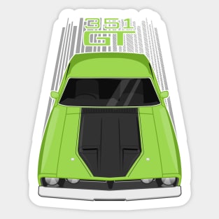 Ford Falcon XB GT 351 - Lime Green Sticker